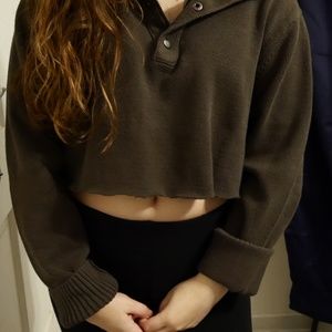 Cropped sweater